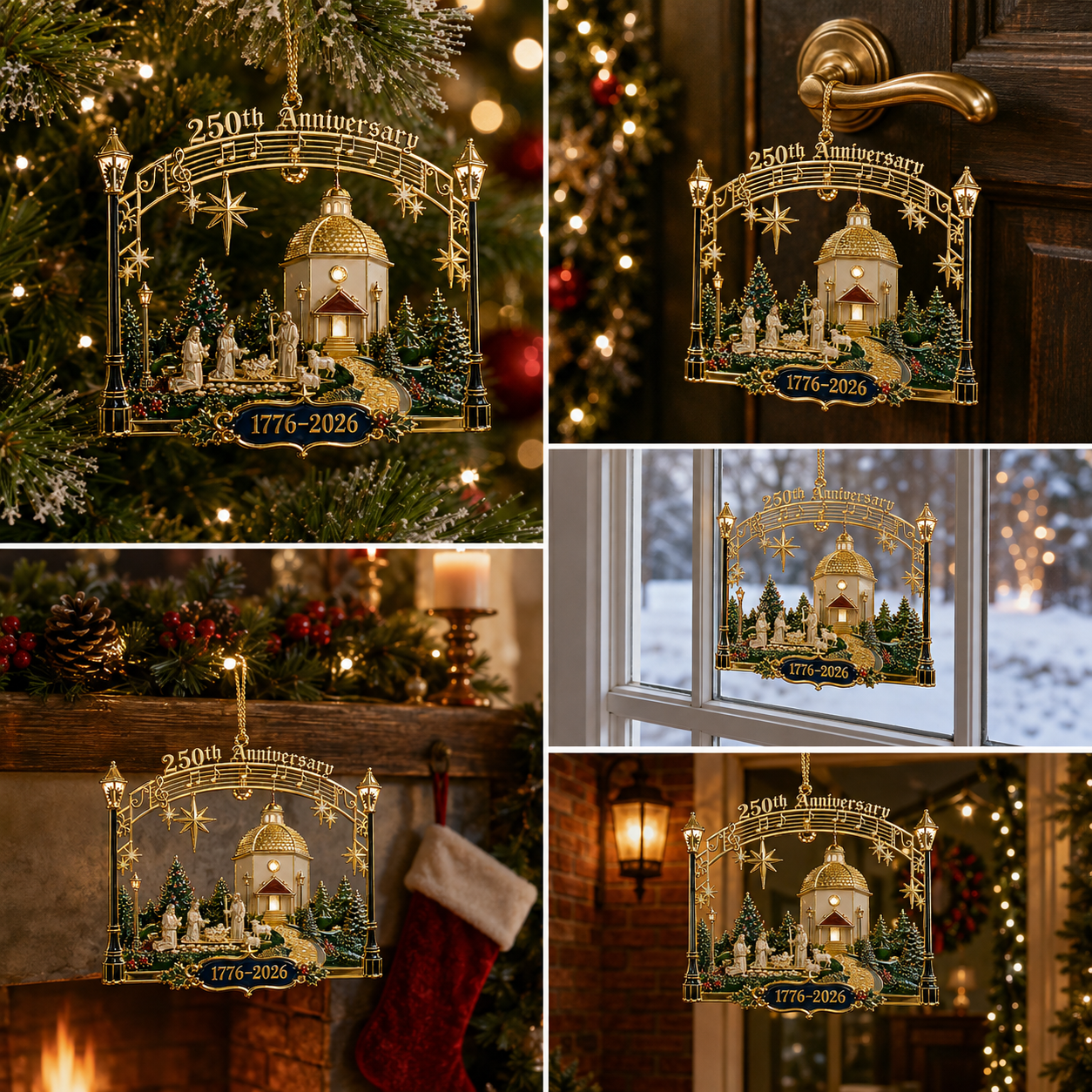 ✨250th Anniversary Nativity Scene Ornament
