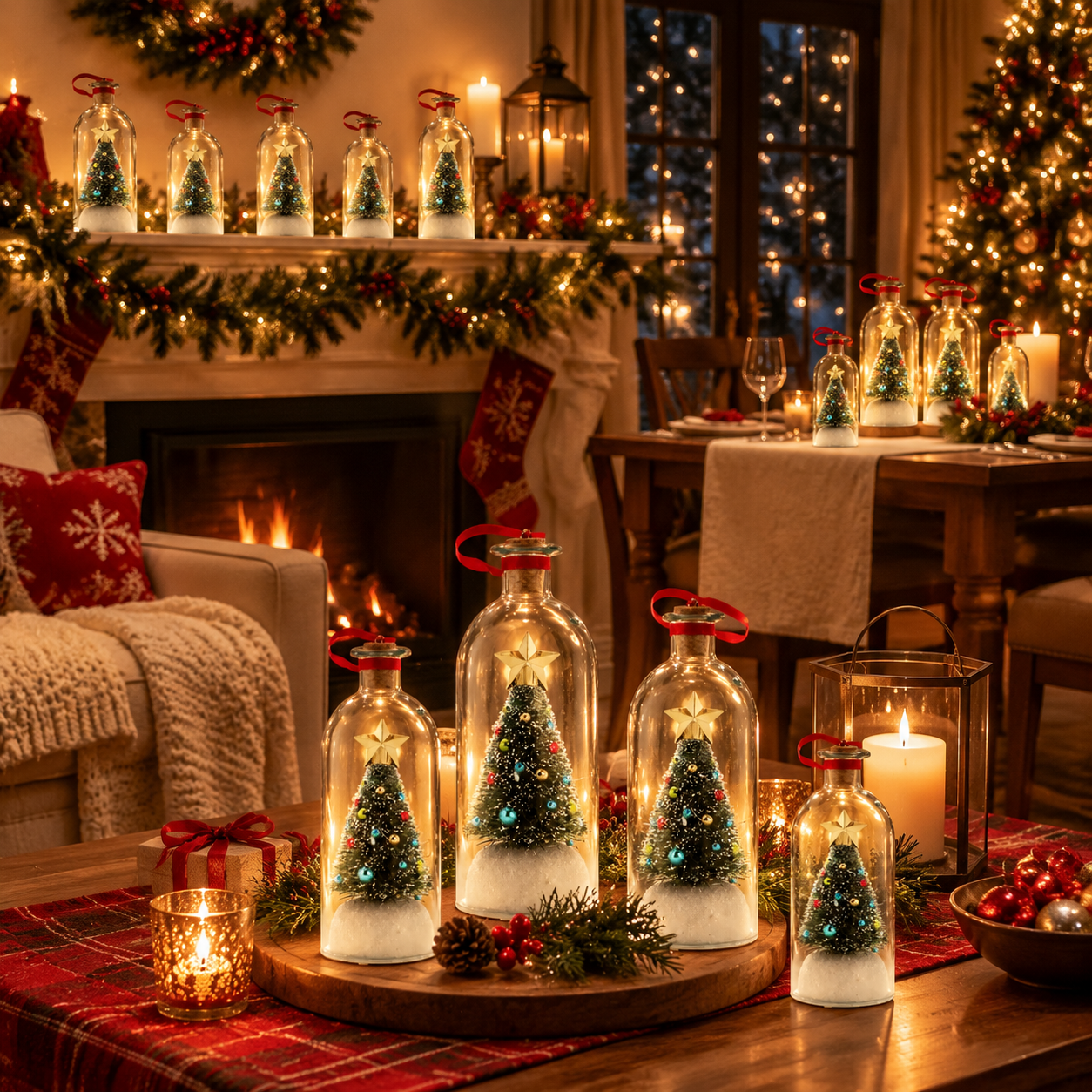 ⏰LIMITED TIME 49% OFF!🔥Recordable Christmas Tree Message In A Bottle