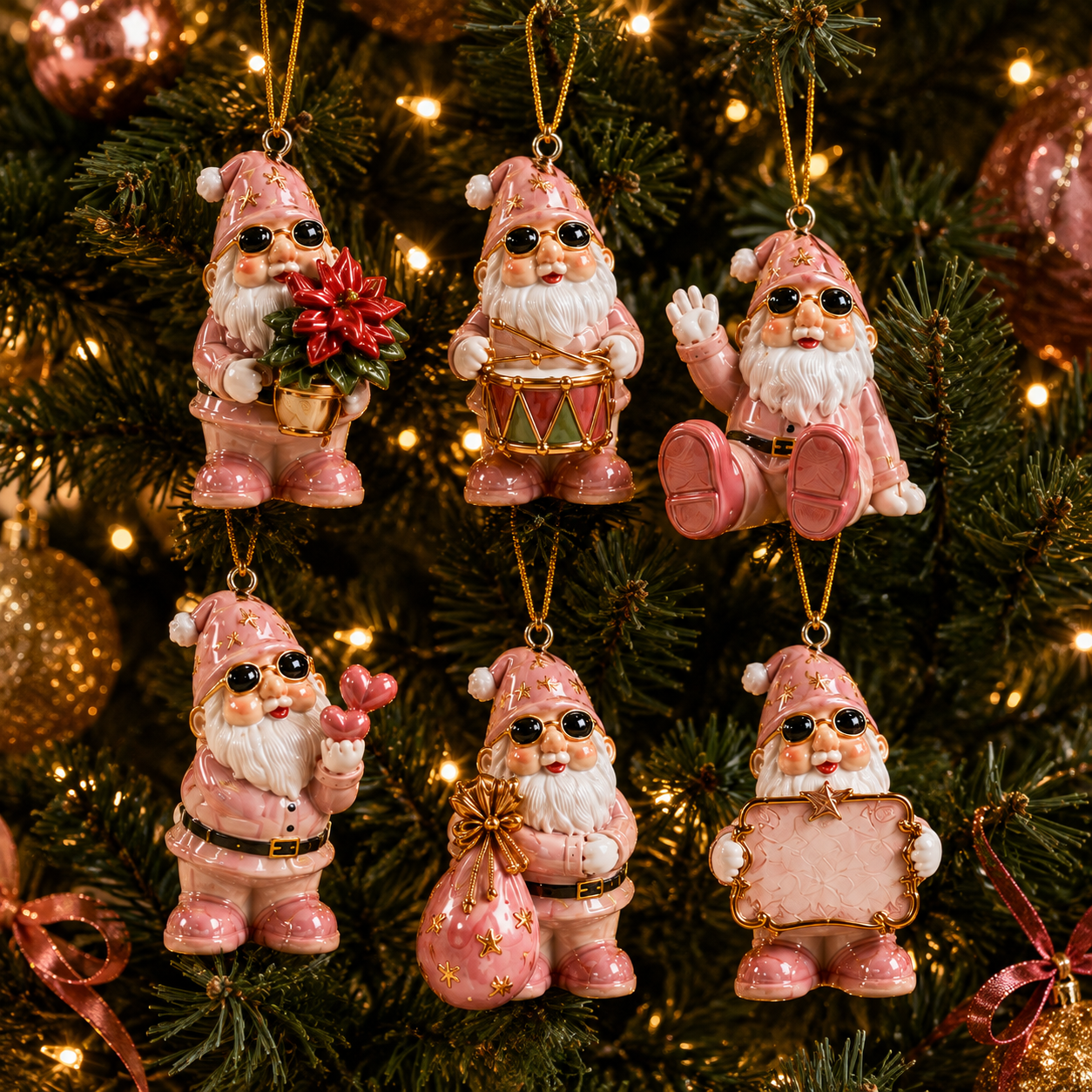 ✨24-Day Christmas Countdown Advent Calendar – Pink Dwarf Series