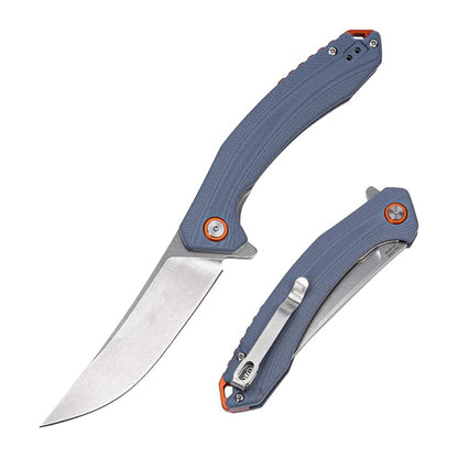 🔥Limited Time Discount 💥 Upgrade Blue Moon J1906 AR-RPM9 Steel Blade G10 Handle Folding Knives
