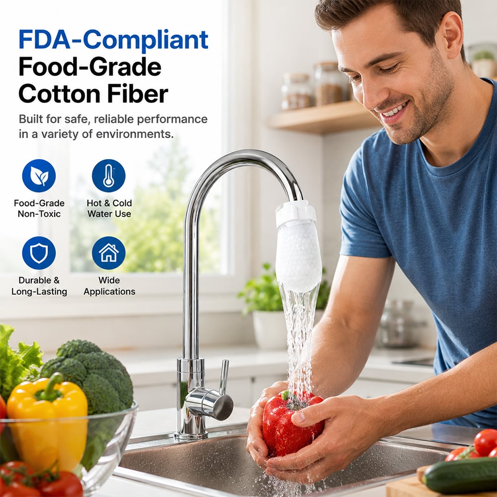 50 cotton filter bags disposable Cotton Faucet Filter Bags with 10 fastening straps💧 - image 6
