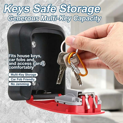 Wall Mount Key Lock Box - 4 Digit Combination Lockbox for Keys Safe Security🔑 - image 5
