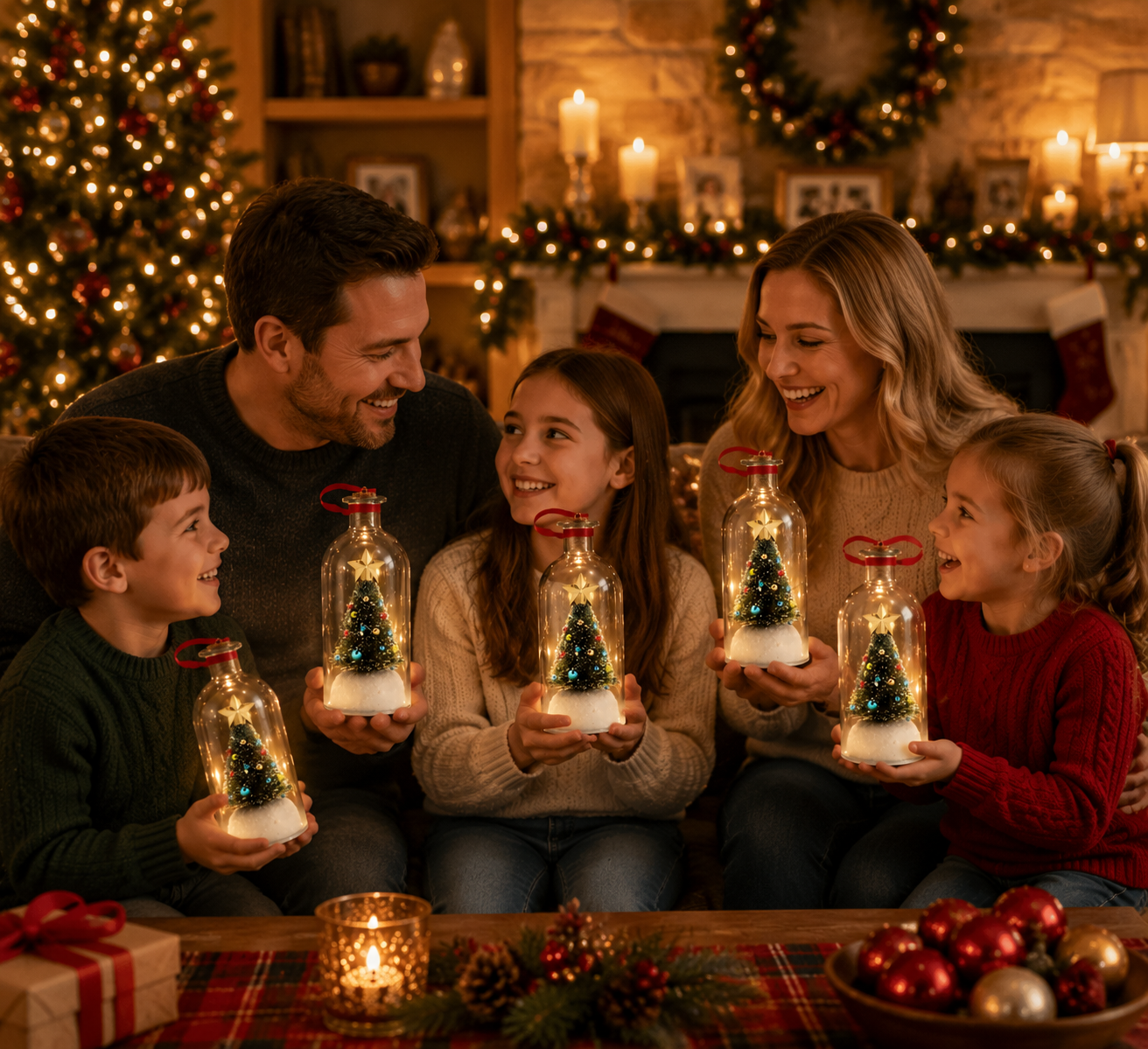 ⏰LIMITED TIME 49% OFF!🔥Recordable Christmas Tree Message In A Bottle