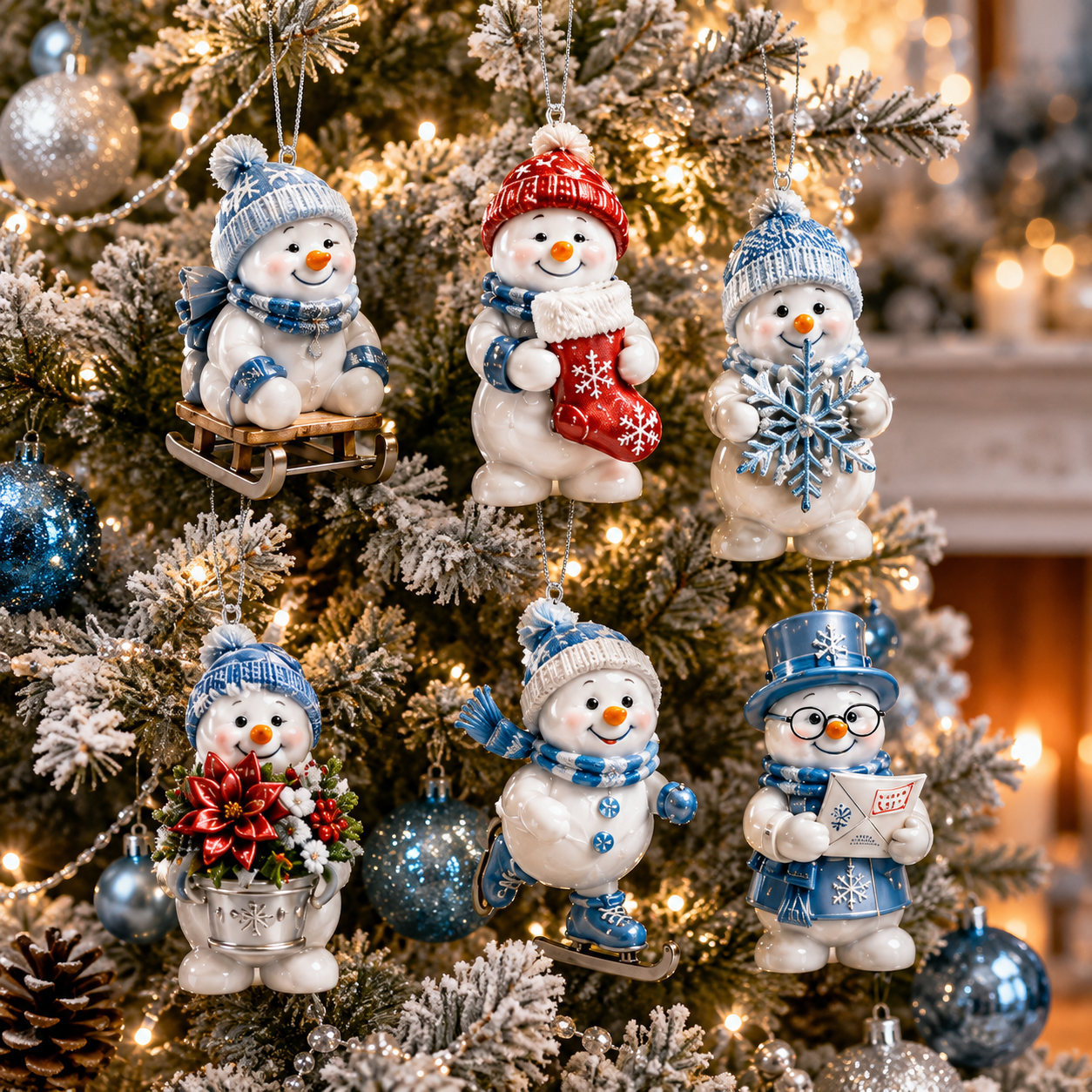 ✨24-Day Christmas Countdown Advent Calendar – Snowman Christmas Series