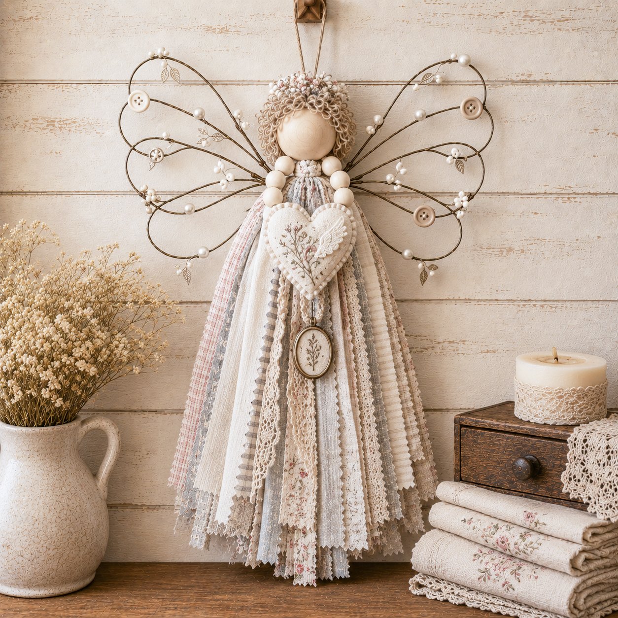 🔥Last Day 49% OFF - 🪽 Angel Fabric Hanging DIY Kit - image 5