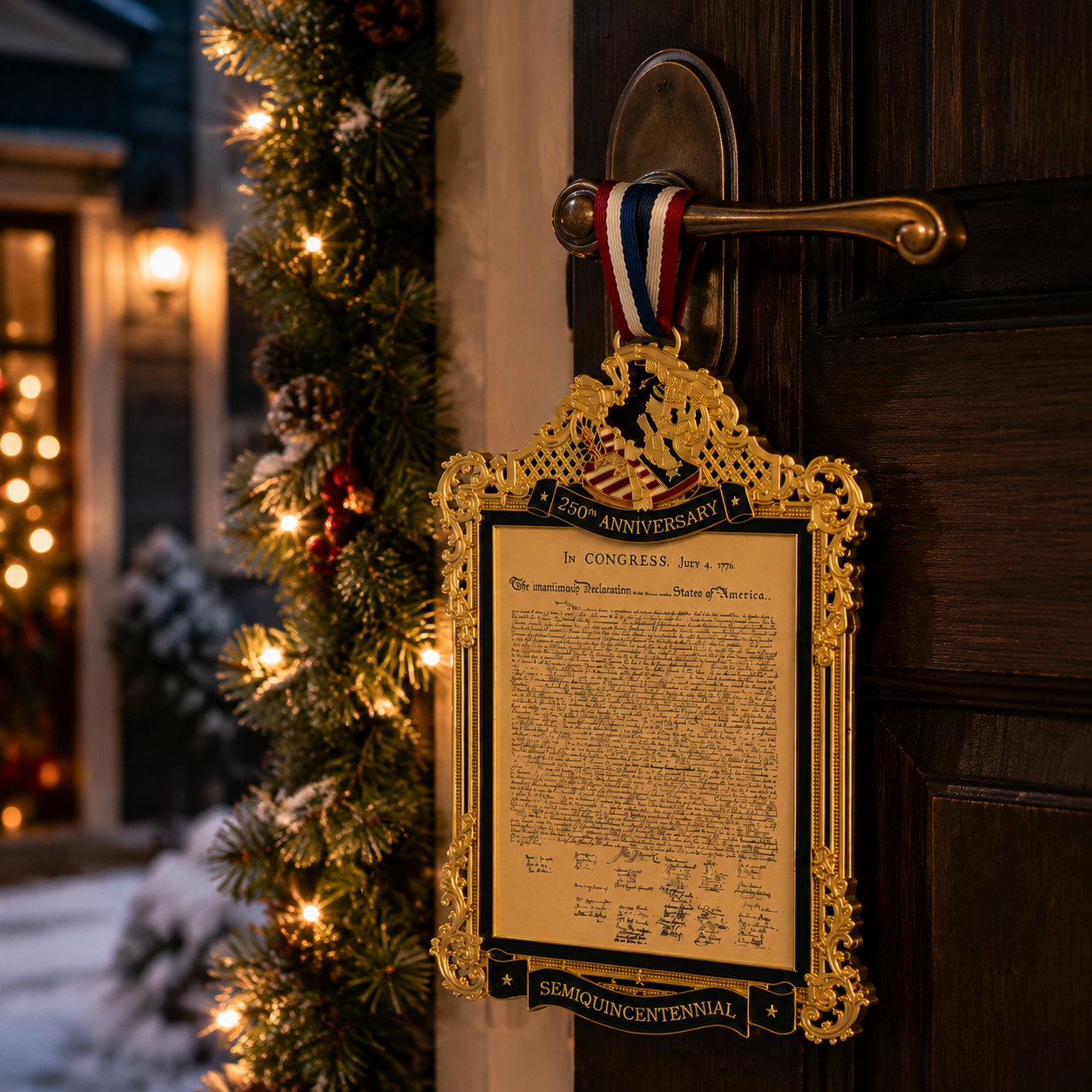 ❤️✨🇺🇸 Declaration of Liberty 250th Anniversary Decoration
