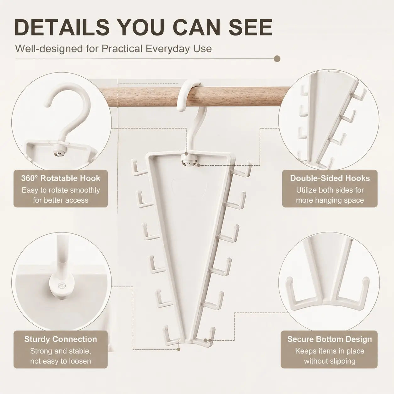 V Shaped Double‑Sided Closet Organizer Hanger👕 - image 10