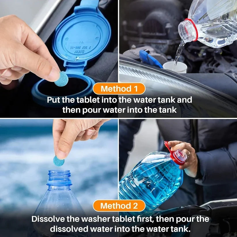 50PCS Car Windshield Washer Fluid concentrate Tablets,Windshield Wiper Fluid💧 - image 9