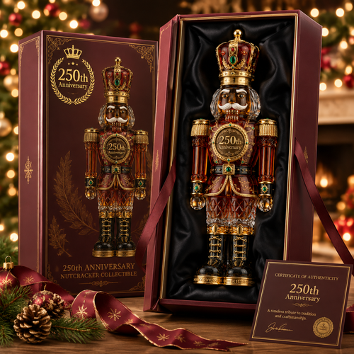 🔥Last 30pcs✨⏰ Limited anniversary edition✨49% OFF!🔥250th Anniversary  Nutcracker wine bottle