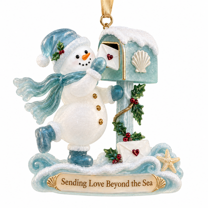 Coastal Snowmen Christmas Decor |  Lasting Love - image 22