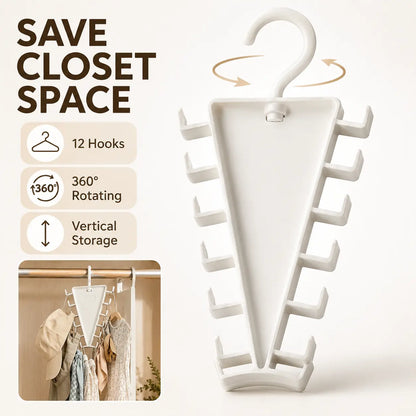 V Shaped Double‑Sided Closet Organizer Hanger👕 - image 1