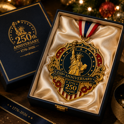 🔥Last 30pcs✨⏰ Limited anniversary edition✨49% OFF!🔥Statue of Liberty 250th Anniversary Christmas Tree Ornament