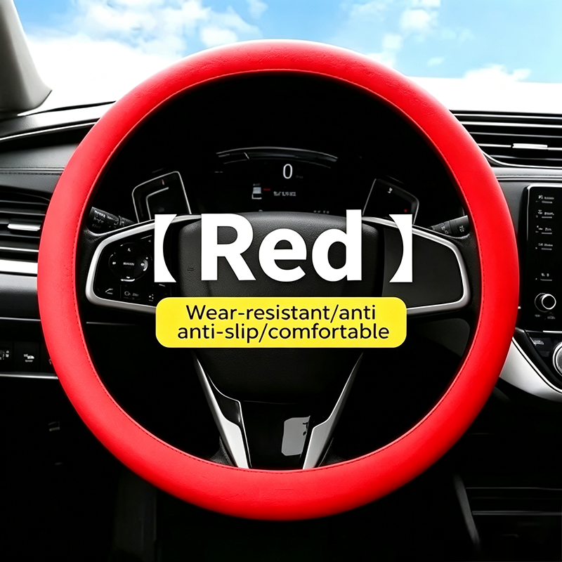Universal Silicone Steering Wheel Cover, Non-Slip Soft Grip All Season Car 🚗 - image 18