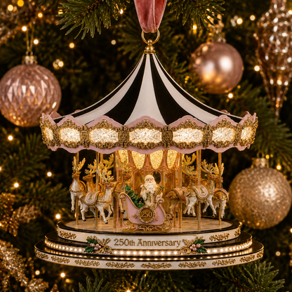 ✨250th Anniversary Carousel Christmas Tree Ornament