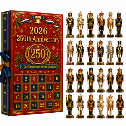🔥250th Anniversary Nutcracker Christmas Countdown Calendar Blind Box Set