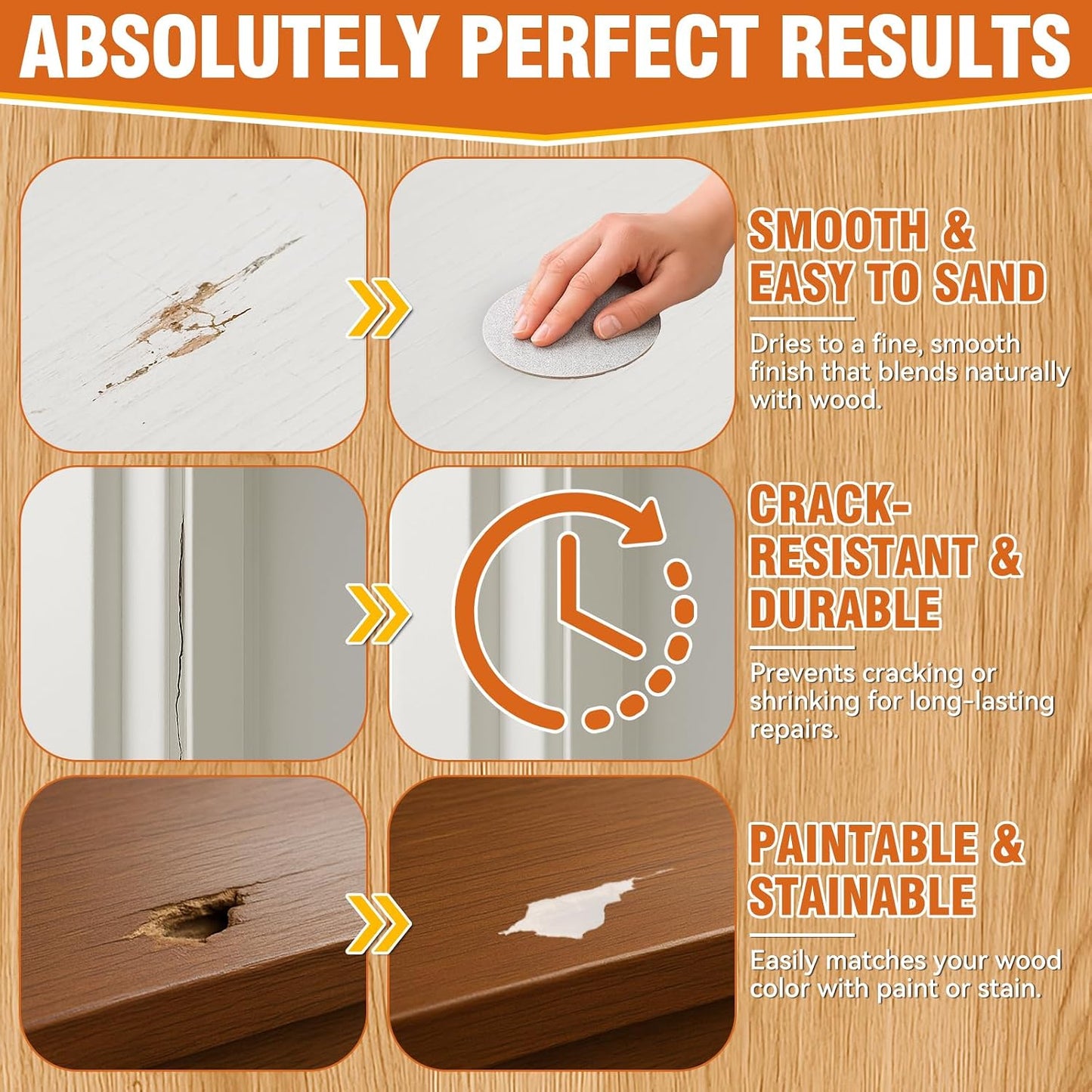 Wood Filler for Cracks and Holes 🛠️ - image 10