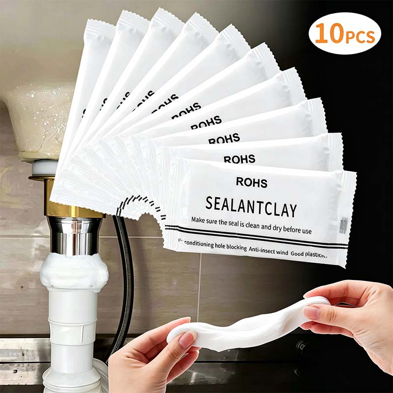 10Pcs Professional Sealant Clay - Anti-Insect Wall Hole Filler Mud🧱 - image 1
