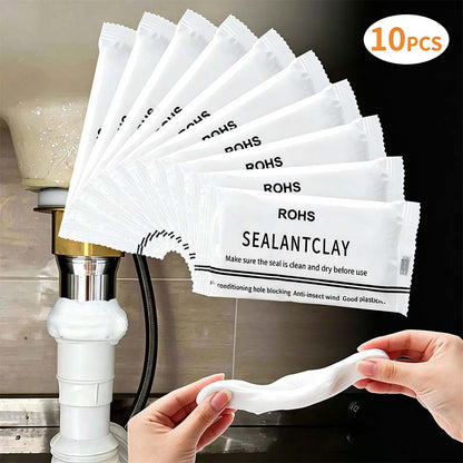 10Pcs Professional Sealant Clay - Anti-Insect Wall Hole Filler Mud🧱 - image 1