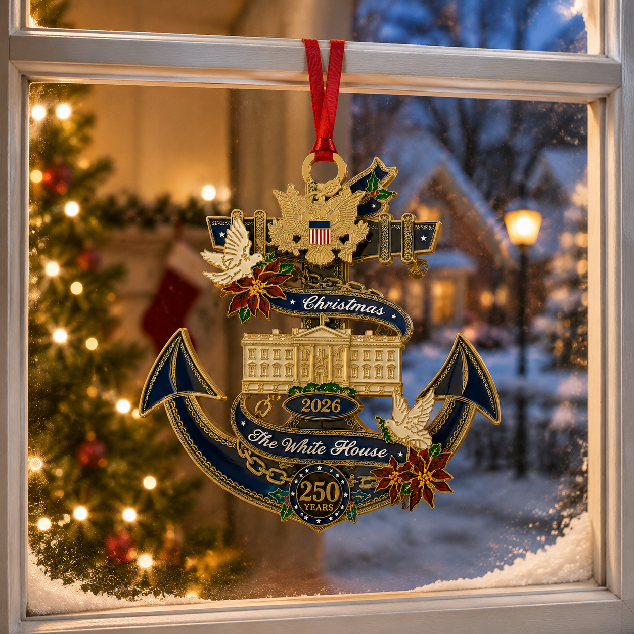 🔥Last 30pcs✨⏰ Limited anniversary edition✨49% OFF!🔥250th Anniversary Christmas Tree Ornament