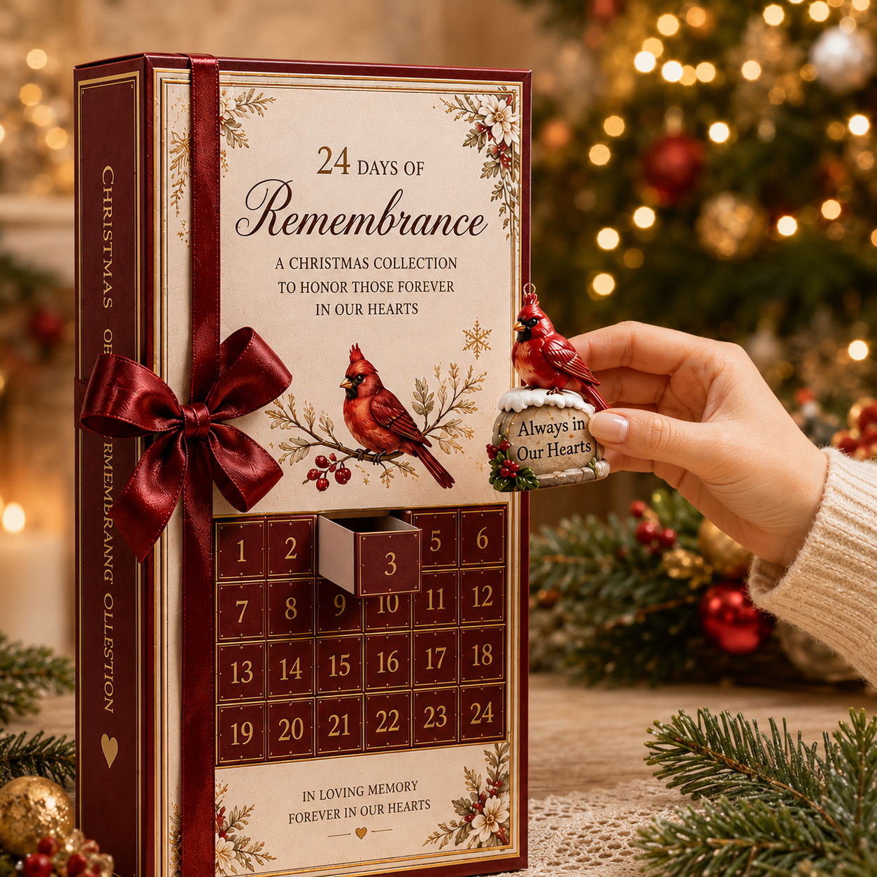 ✨24-Day Christmas Countdown Advent Calendar – Moments to Remember