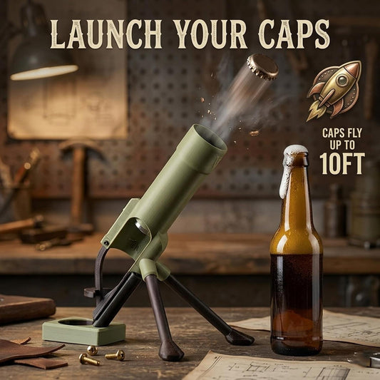 Mortar Beer Bottle Opener,Home Party Bar Decor🍻