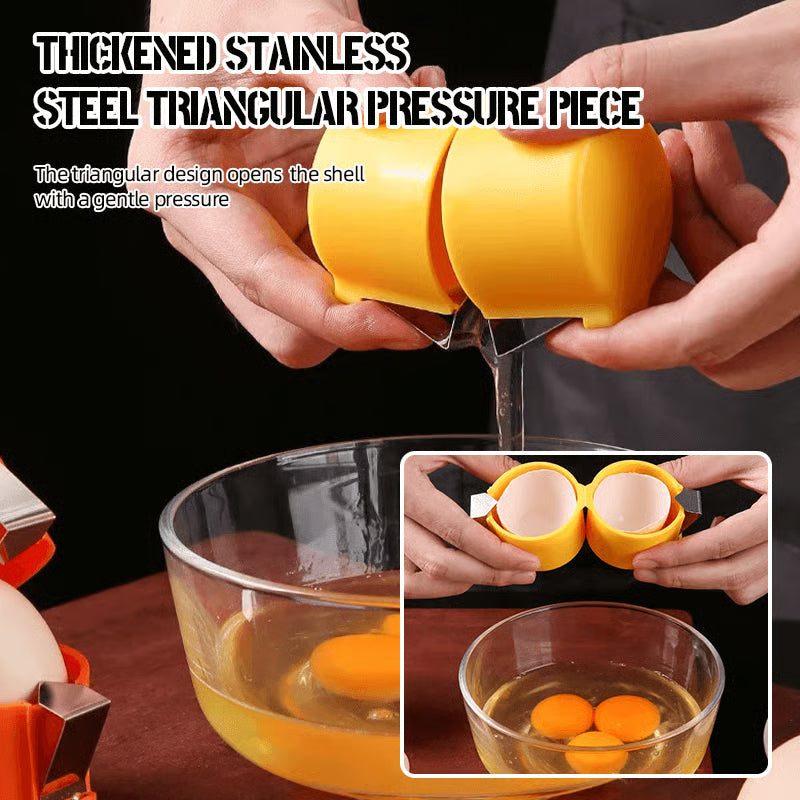 🎊Stainless Steel Egg Opener – Crack, Cut, and Separate Eggs Easily🍳 - image 15