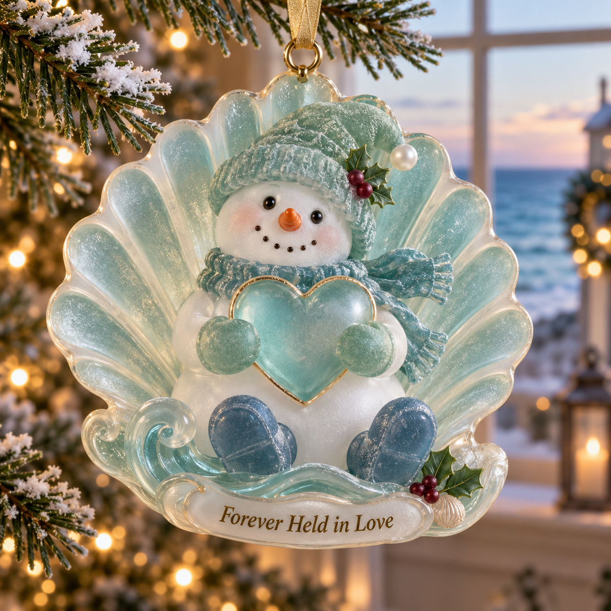 Coastal Snowmen Christmas Decor |  Lasting Love - image 7
