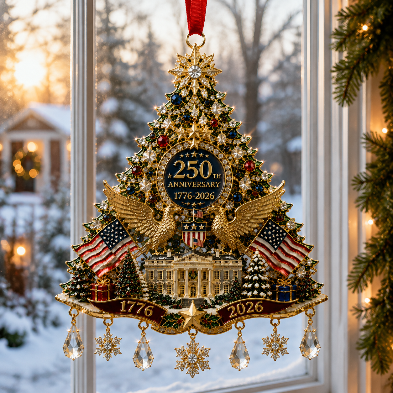 🔥Last 40 pcs✨⏰ Limited anniversary edition✨49% OFF!🔥✨Sparkling Christmas Tree Ornament