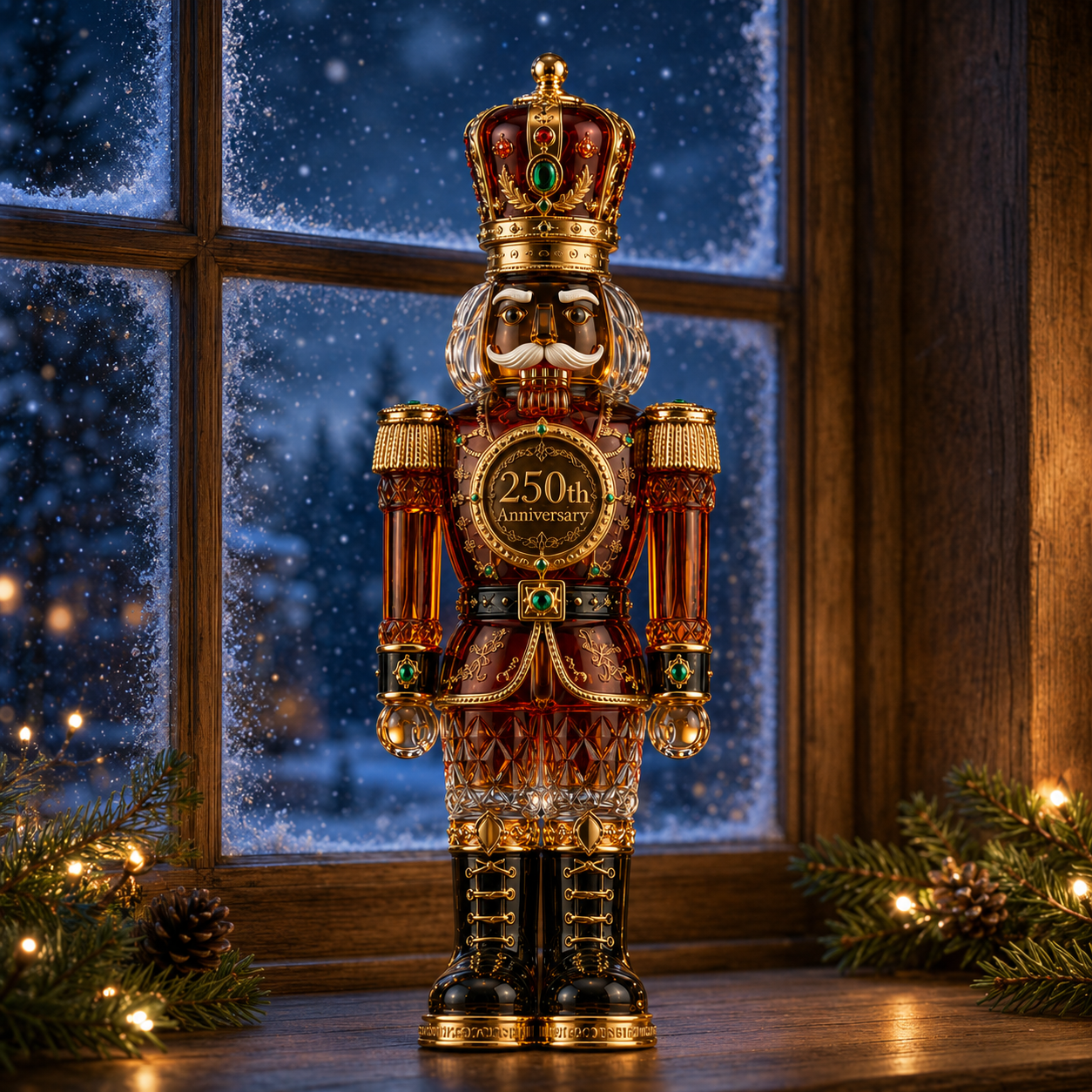 🔥Last 30pcs✨⏰ Limited anniversary edition✨49% OFF!🔥250th Anniversary  Nutcracker wine bottle