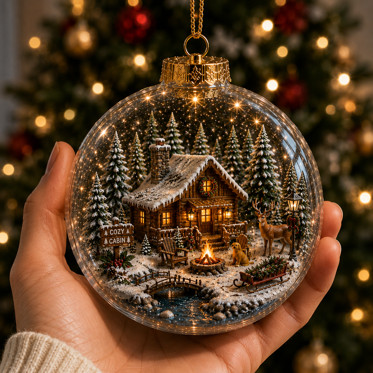 🎉🇺🇸 Limited Edition! 🔥Christmas landscape decorations - image 14