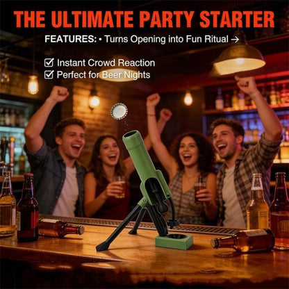 Mortar Beer Bottle Opener,Home Party Bar Decor🍻