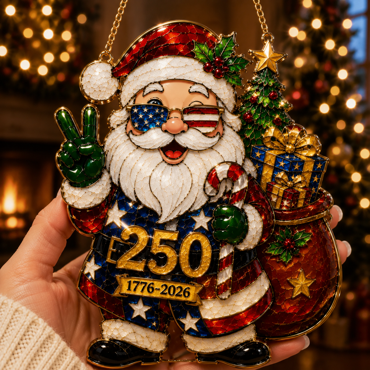 🔥Santa Claus Christmas tree ornament