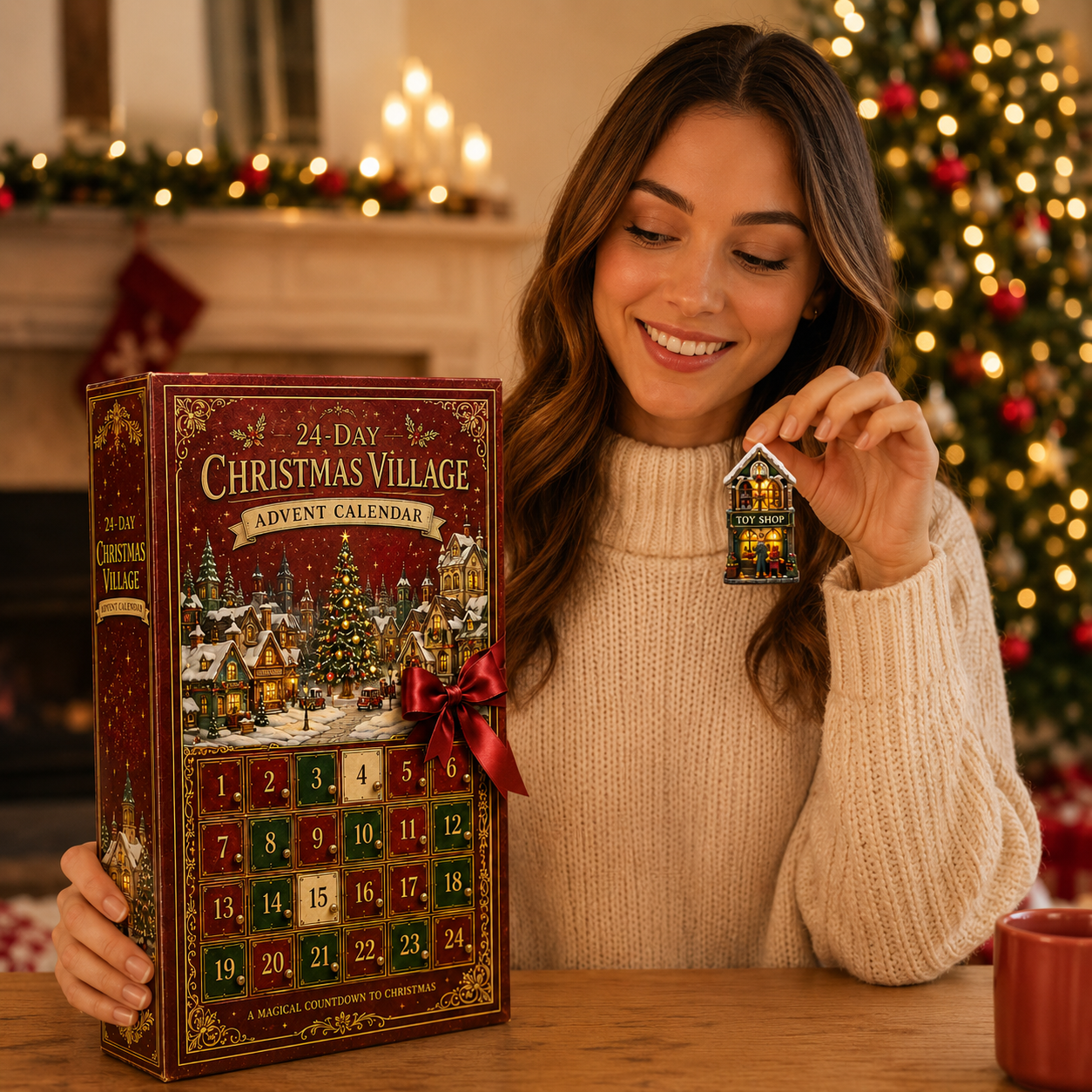 ✨24-Day Christmas Countdown Advent Calendar – Christmas Town
