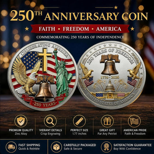 🎉🇺🇸 Limited Edition!🔥🔥United States 250th Anniversary Coin - image 1