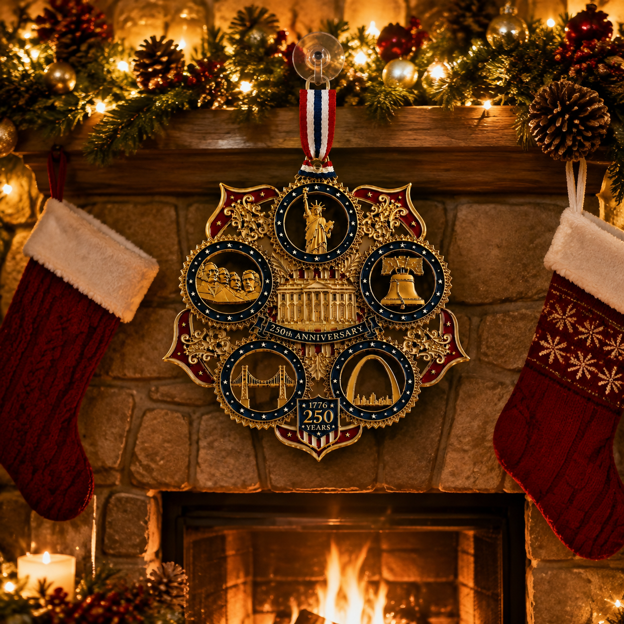🔥Last 10pcs🔥250th Anniversary Christmas Tree Ornament