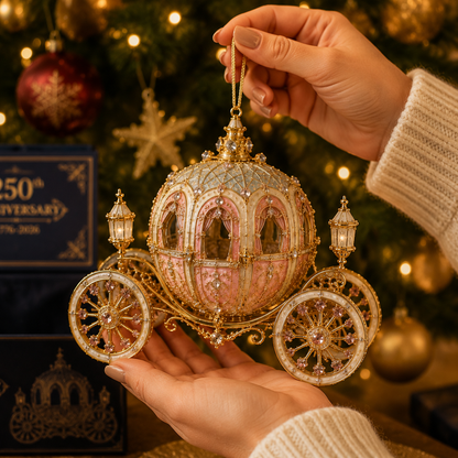 🔥Last 30pcs✨⏰ Limited anniversary edition✨49% OFF!🔥Carriage-shaped Christmas tree ornament