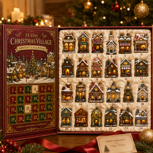 ✨24-Day Christmas Countdown Advent Calendar – Christmas Town