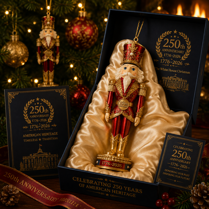🔥Last 30pcs✨⏰ Limited anniversary edition✨49% OFF!🔥2026 America 250th Anniversary Royal Nutcracker Ornament