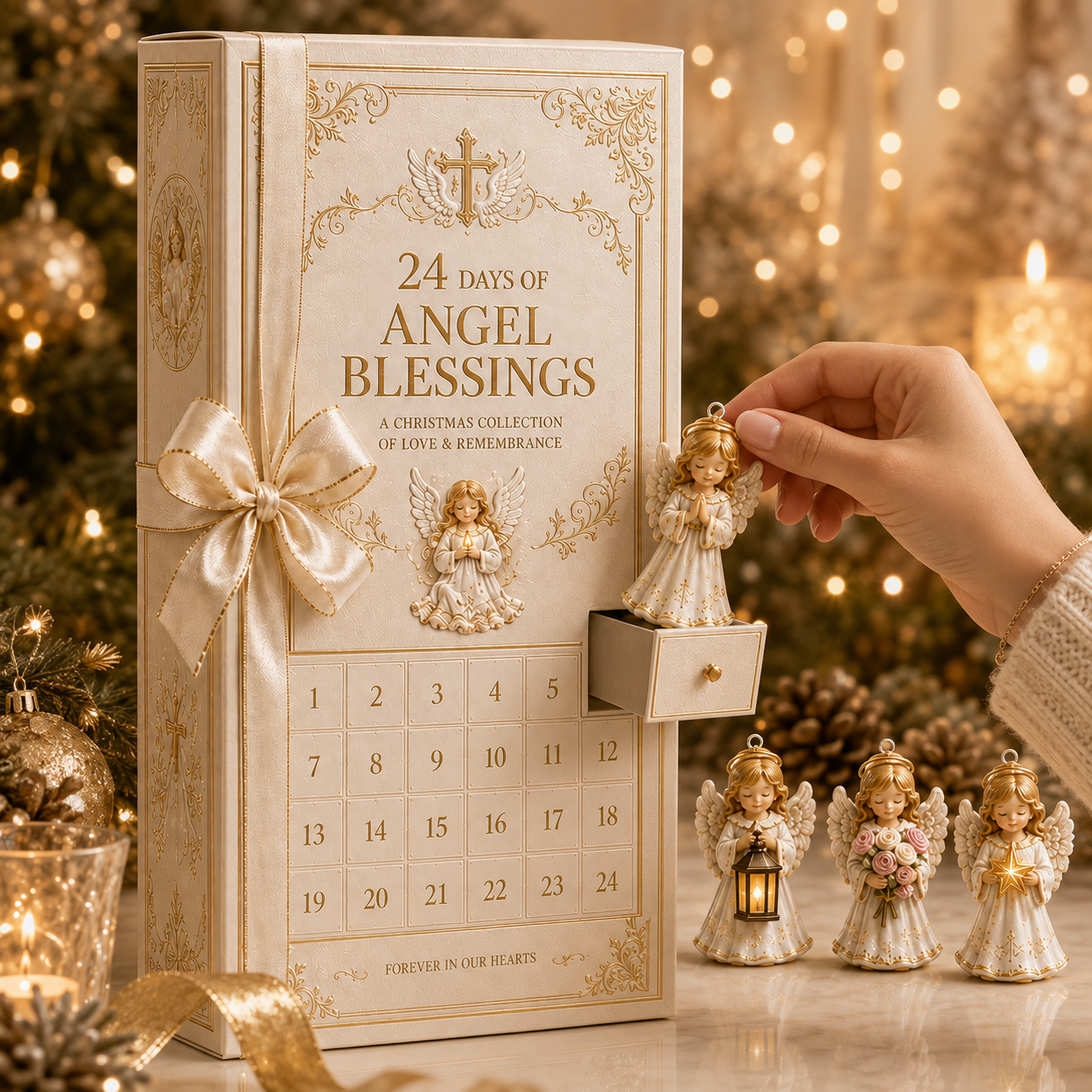 ✨24-Day Christmas Countdown Advent Calendar – Angel's Blessing