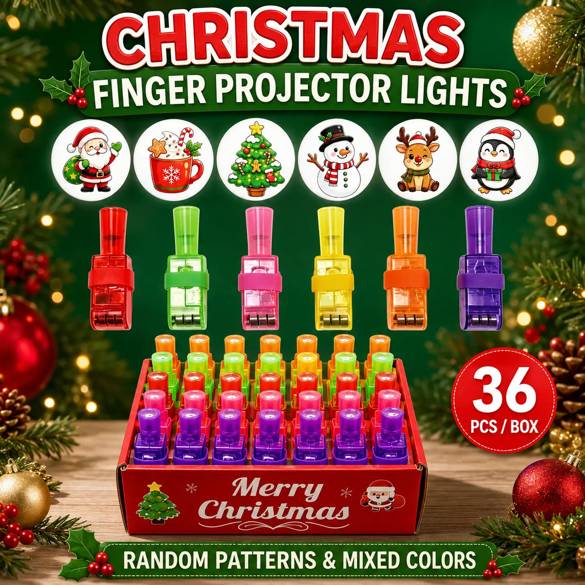 👻🎃 Halloween Finger Projector Rings – LED Party Favors for Kids - image 6