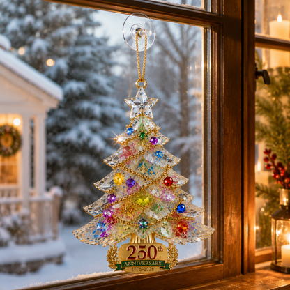 🔥Last 30pcs✨⏰ Limited anniversary edition✨49% OFF!🔥250th Anniversary Crystal Christmas Tree