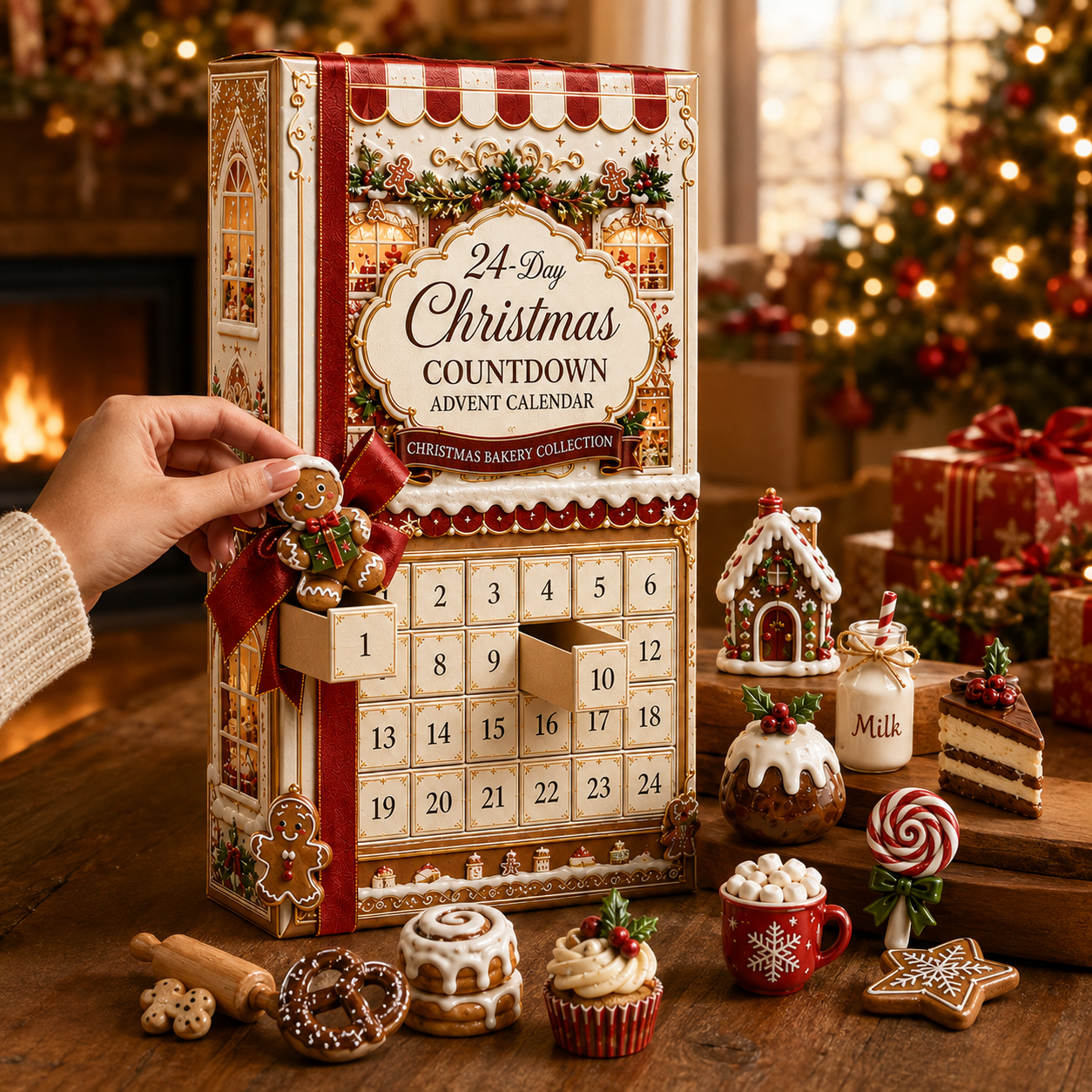 ✨24-Day Christmas Countdown Advent Calendar – Christmas Baking Collection