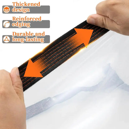 Clear Waterproof PE Tarp, Transparent Outdoor Cover with Metal Grommets🛡️ - image 12