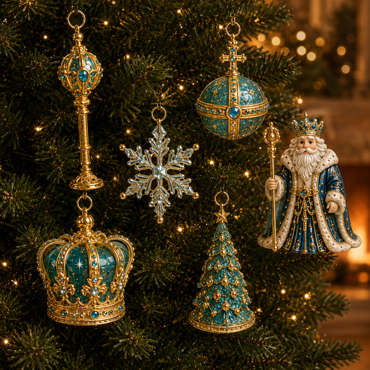 🔥Last 30pcs✨⏰ Limited anniversary edition✨49% OFF!🔥2026 Royal Christmas Palace Luxury Countdown Gift Set