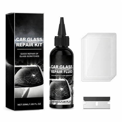 🔥🔥🔥Fast-Acting Windshield Crack & Chip Repair Kit