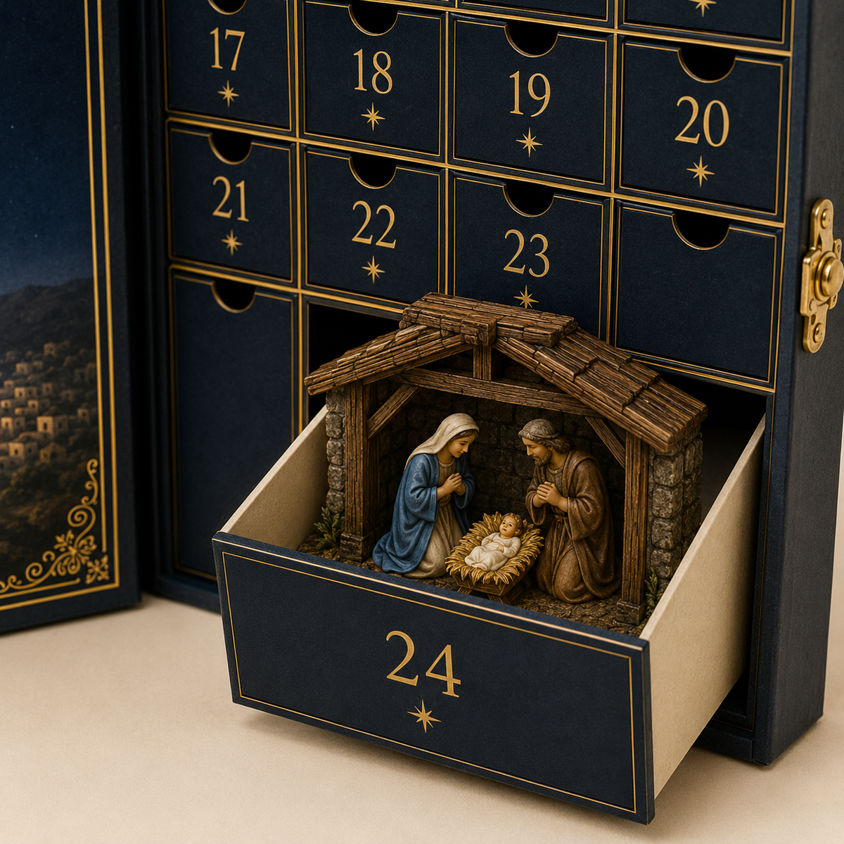 🎉🌟🇺🇸 Limited Edition! 🔥 Only 250 Available! 🌟The Journey to Bethlehem Advent Calendar - image 3