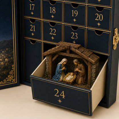🎉🌟🇺🇸 Limited Edition! 🔥 Only 250 Available! 🌟The Journey to Bethlehem Advent Calendar - image 3