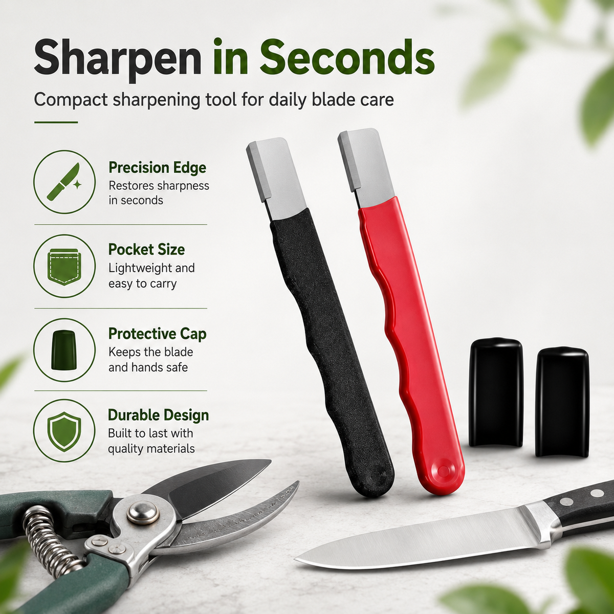 Professional 3-in-1 Knife Sharpener — Restore Any Blade in 10 Seconds - image 3