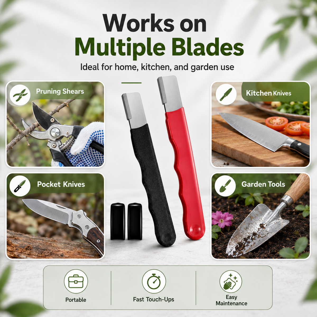 Professional 3-in-1 Knife Sharpener — Restore Any Blade in 10 Seconds - image 4