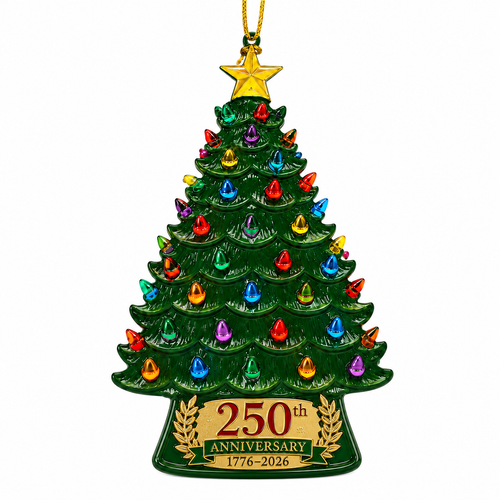 🔥🔥🔥2026 America 250th Anniversary Nostalgic Christmas Tree Ornament